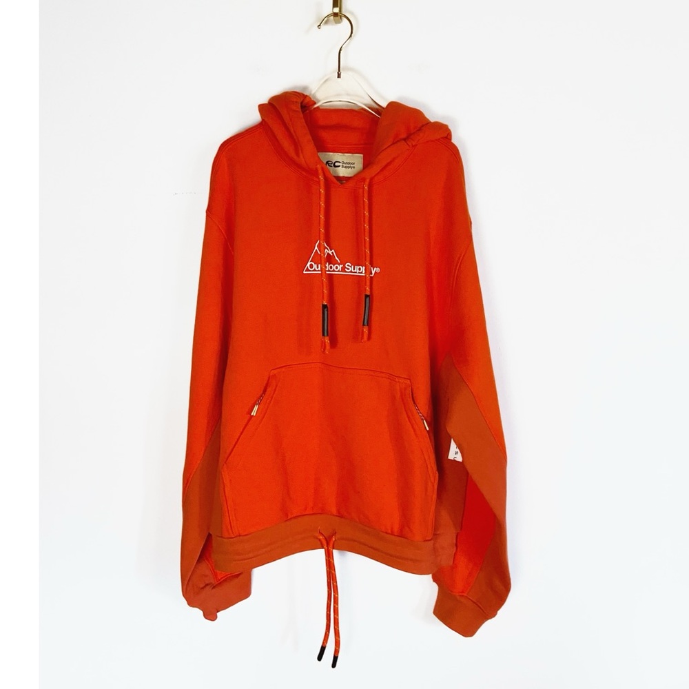 RC Outdoor Supply NWT Hoodie Double Drawcord
Orange Red size XS Heavy Quality